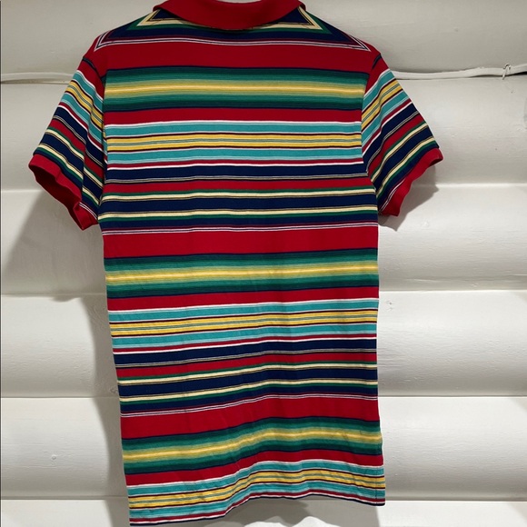 Ralph Lauren Red and Blue Polo Shirt - Picture 5 of 5
